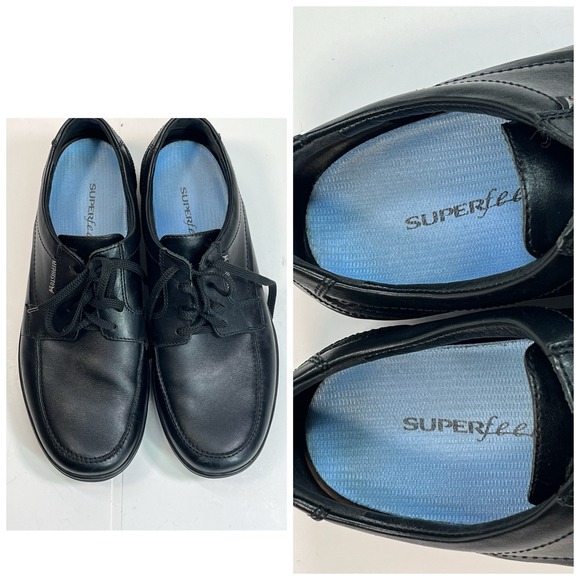 Mephisto Agazio Black Leather Oxford Shoes 11.5‎ US Lace Up No Insoles main image 12